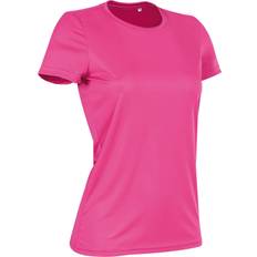 Stedman Womens/Ladies Active Sports Tee Sweet Pink