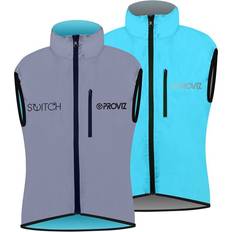 Proviz Switch Women's Cycling Gilet Light Blue/Reflective