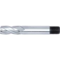 Power Tool Accessories Sherwood 10.00MM HSS Theaded Shank Multi Flute End Mills