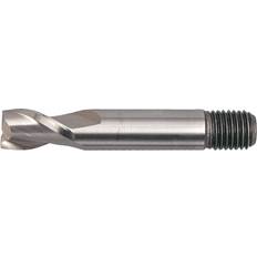 Power Tool Accessories Sherwood 10.00MM HSS-Co 5% 2 Flute Theaded Shank Shot Seies Slot Dill