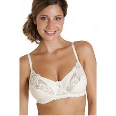 Camille Classic Floral Lace Underwired Bra Ivory