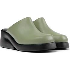 Green - Women Clogs Camper Kaah Clogs for Women Green, 3, Smooth leather