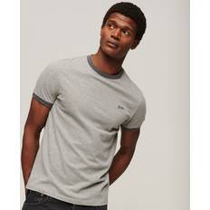 Superdry T-shirt Ringer Gris