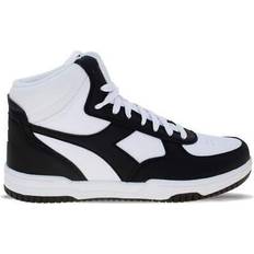 Diadora Sko Diadora Syntetisk Læder Mid-Top Sneaker - Hvid