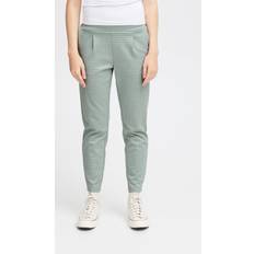 Ichi Gröna Byxor & Shorts Ichi IHKATE Byxor Blå för Dam