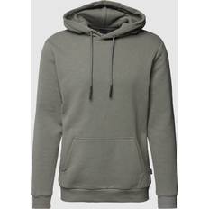 Herr - Ribbad Tröjor Only & Sons Onsceres Life Hoodie Sweatshirt Grå