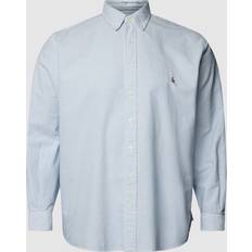 Polo Shirts Polo Ralph Lauren Big & Tall Casual Sport Shirt, Blue/White Stripe