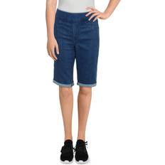 Shorts NYDJ Womens Knit Midi Denim Shorts