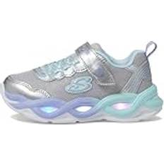 Skechers Girl's Twisty Glow Trainers - Blue