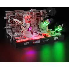 YEABRICKS LED Light for Lego-75329 Star Wars Death Star Trench Run Diorama Building Blocks Model Lego Set NOT Included