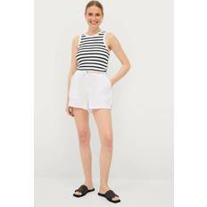 Lin Shorts Gina Tricot Shorts Linen Shorts Hvit