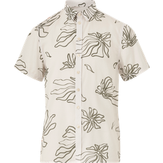 Gabba Skjorta Seoul Aop Tencel SS Shirt Vit