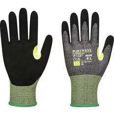 Portwest Gants Jetables Portwest Gants Anti Coupures De Niveau E - Noir/Gris