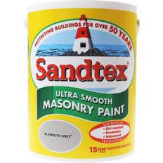 Sandtex 5L Smooth Masonry Plymouth Grey 5L
