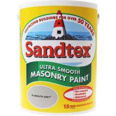 Sandtex 5L Smooth Masonry Plymouth Grey