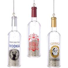 Interieur Details Kurt Adler Vodka Bottle Ornament 4.5 In Glitter Inside