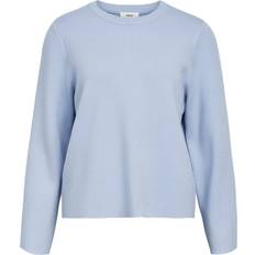 Object Long Sleeved Knit Sweater - Brunnera Blue