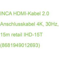 Inca GmbH HDMI-Kabel IHD-15T 2.0 Anschlusskabel 15m