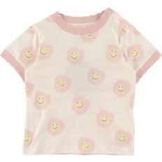 Barnkläder Stella McCartney Kids Stella McCartney Kids T-shirt Vit/Rosa m. Blommor mån Stella McCartney Kids T-shirt