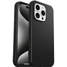 OtterBox Apple iPhone 15 Pro Mobilskal OtterBox Symmetry Series Beskyttelsescover Til mobiltelefon Sort Sølvfosfatglas Polykarbonat Syntetisk gummi Apple iPhone 15 Pro > I externt lager, forväntat leveransdatum hos dig 24-12-2023