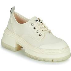 Beige Derby No Name Casual Shoes STRONG DERBY Beige