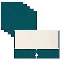 Turquoise Binders & Folders Better Office Products Two Pocket Portfolio Teal Folders 50 Pack