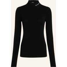 Karl Lagerfeld Turtle Neck Top, Black