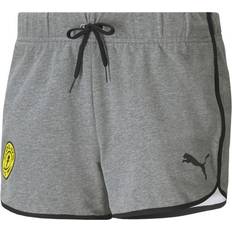 Goud - Vrouw Shorts Puma x Gold's Gym 3" Shorts Womens Grey Cotton