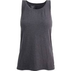 Synthetic Tank Tops Asics Drape Womens Grey Tank Top