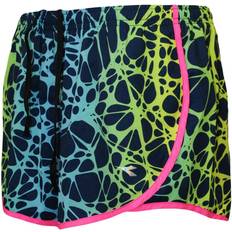 Multicoloured - Running Shorts Diadora Running Womens Black/Green Shorts Multicolour Textile