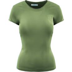 Champion Tops Champion Heritage Fit Womens Green T-Shirt Cotton