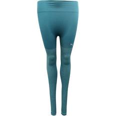 Turkoois - Vrouw Panty's Puma ST 2nd Skin Cool Cell Womens Long Fitness Gym Running Tights Teal UK