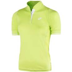 Asics Polo Shirts Asics Motion Dry Break Womens Green Tennis Polo Shirt