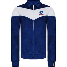 Equestrian - White Outerwear Lotto Graphic Womens Blue/White Track Jacket