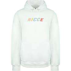 Nicce Long Sleeve Pullover White Mens Myriad Hoodie 211 02 05 0002 Cotton