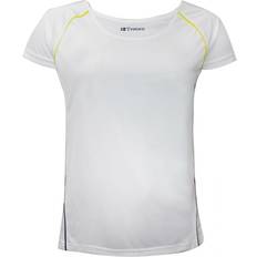 Womens Performance Tee Training Gym T-shirt White 475538 Cotton
