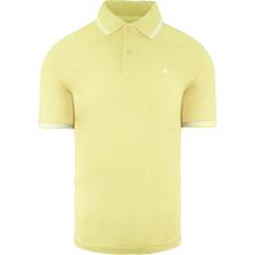 Champion Polo Shirts Champion Easy Fit Mens Yellow Polo Shirt Cotton
