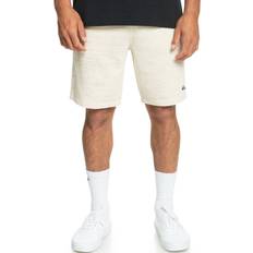 Silber - Sweathose Hosen Quiksilver Bayrise Sweat-Shorts für Männer