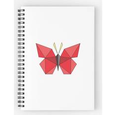 Office Supplies Famgem Spiral Butterfly A5 120