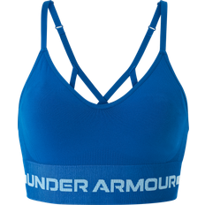 Under Armour Seamless Low Long Bra - Blue