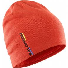 Salomon Men Accessories Salomon Graphic Beanie Orange Man