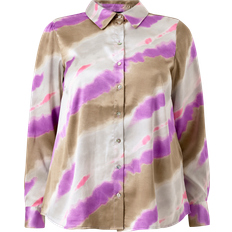Zizzi Skjortor Zizzi Skjorta xFantom L/S Shirt Lila 54/56