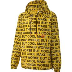 Puma Yellow Outerwear Puma x Randomevent All Over Print Windbreaker Packable Jacket 596660 02 UK