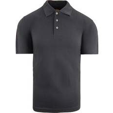 Dickies Man Polo's Dickies Mens Grey Polo Shirt Cotton