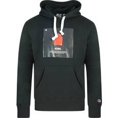 Icon Logo Black Hoodie