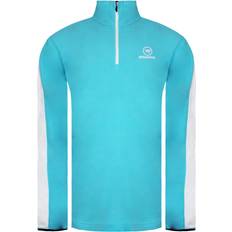 Rossignol Long Sleeve Half Zip Up Blue Mens Micro Fleece Sweaters RL3ML12 771