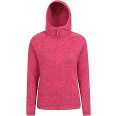 Clothing Mountain warehouse Womens/Ladies Nevis Full Zip Hoodie Fuchsia