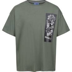 Florals - Men T-shirts Regatta Mens Christian Lacroix Aramon Flower T-Shirt Khaki