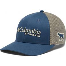 Blue Caps Columbia Unisex PHG Logo Mesh Ball Cap High, Zinc/Dog, Large/X-Large