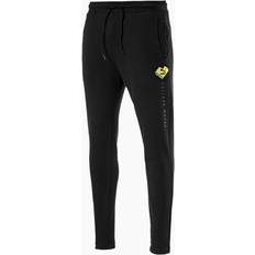 Canvas Trousers Puma Pop Style Culture Maker Mens Black Knitted Track Bottoms Pants 596850 01 Textile